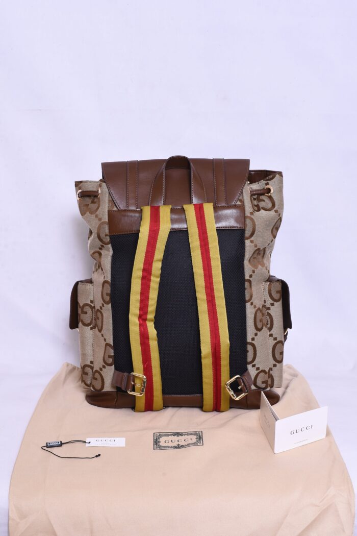 Gucci Brown Backpack Bag - Image 4