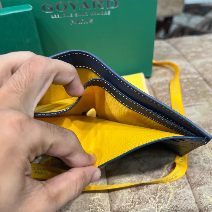 Goyard Blue Wallet - Image 4