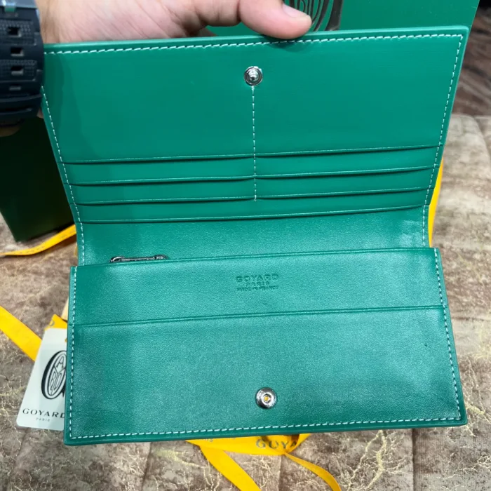 GoYard Long Wallet Green - Image 4