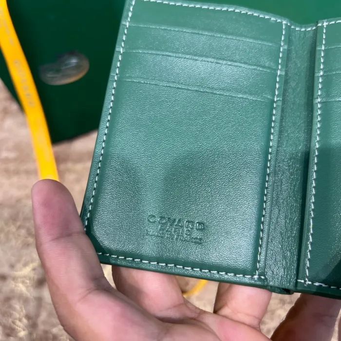 GoYard Bifold Wallet Green - Image 3