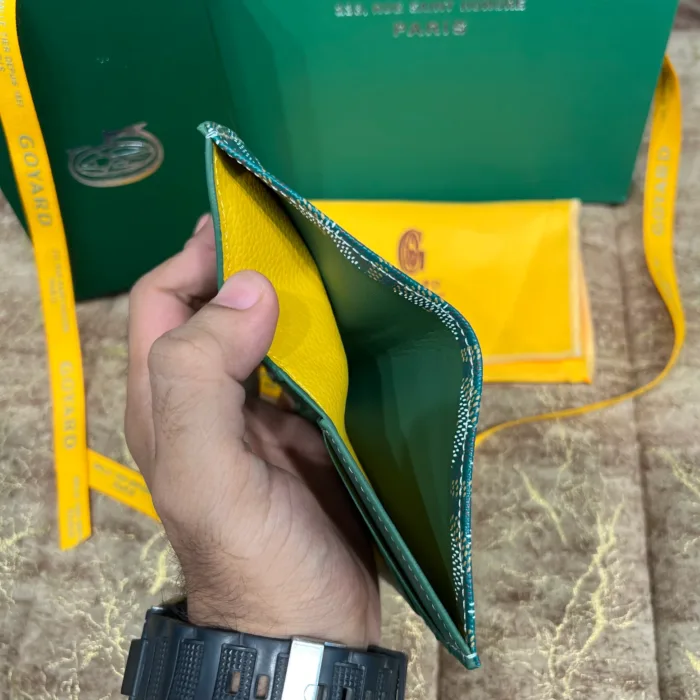 GoYard Bifold Wallet Green - Image 2