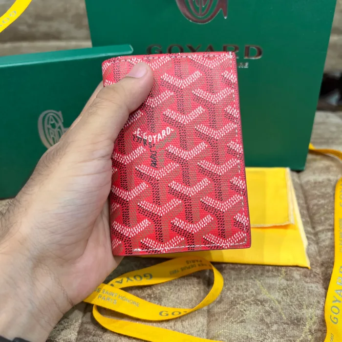 GoYard Bifold Wallet Red - Image 2