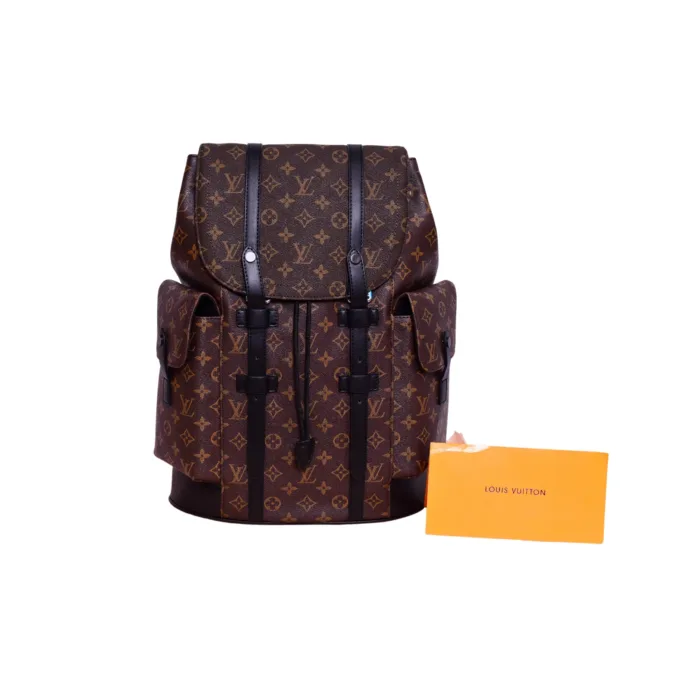 LV Brown Backpack Bag