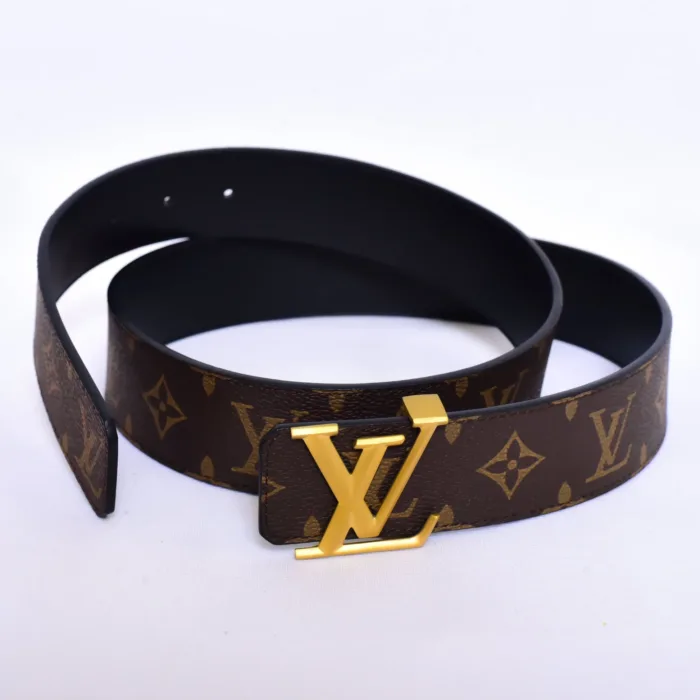 Louis.Vuitton Logo Printed Brown Belt - Image 2