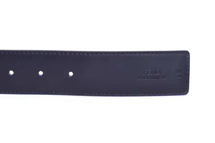 Fendi Silver Logo Belt - Image 3